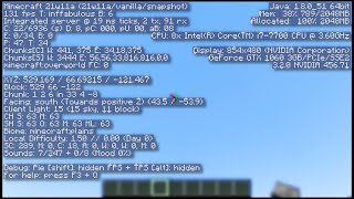 Minecraft  The F3 Screen Explained [upl. by Ethelind]