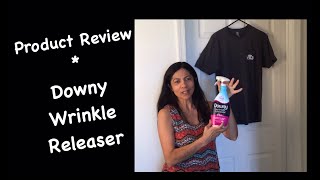 Product Review Downy Wrinkle Releaser [upl. by Starinsky]