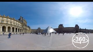 The Louvre Museum Guided Tour in 360° VR [upl. by Tamiko]