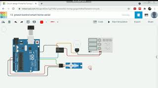 13 Sensor Bluetooth using tinkercad [upl. by Araes]