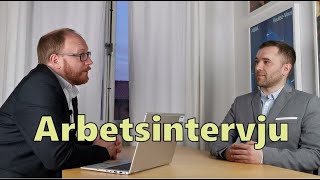 Arbetsintervju exempel och tips [upl. by Nylle]