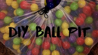 EASY DIY BALL PIT [upl. by Albina506]