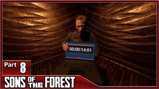 Sons Of The Forest Part 8  VIP Bunker The Cube Ending [upl. by Yelreveb904]