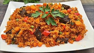 Jollof Rice Recipe  How to make Jollof Rice [upl. by Og499]