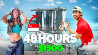 48 Hours In Singapore 🇸🇬  Yash and Hass Vlog [upl. by Busey]