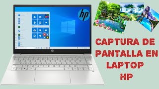 como hacer capturas de pantalla en laptop HP [upl. by Xad]