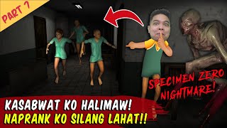 Kakampi Ko Halimaw Naprank ko Kasama Ko  Specimen Zero Part 7 [upl. by Thatcher194]