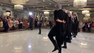 Mawtani Dabke Group  Palestinian Wedding in Dearborn [upl. by Norine634]