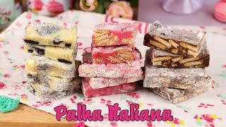 PALHA ITALIANA  3 RECEITAS DE PALHA ITALIANA [upl. by Tneicniv86]