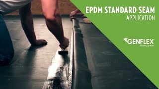 EPDM Standard Seam Application [upl. by Usanis]