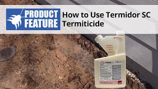 How to Do a Termite Treatment with Termidor SC Termiticide [upl. by Buehler827]