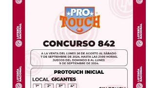 Quiniela Protouch 842 [upl. by Flo]