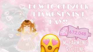 HOW I MAKE 200K300K DIAMONDS IN A DAY [upl. by Klotz]