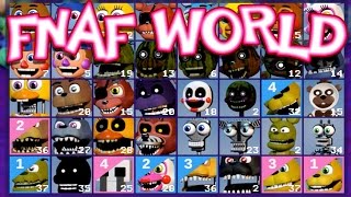 FNAF World  All Characters Chips amp Bytes Ep 7 [upl. by Sidman631]