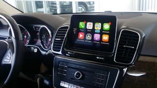 How Apple CarPlay Works in a MercedesBenz GLE350 [upl. by Utter]