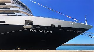 Holland America Koningsdam cruise ship 4K [upl. by Gnim]