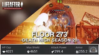 Lifeafter  Death high season 21 floor 273 Rifleman gameplay [upl. by Niltag93]