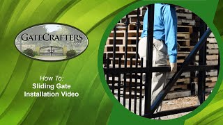 How To Install Sliding Driveway Gates [upl. by Seligmann]