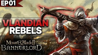 The Start  Vlandian Rebels  Mount amp Blade II Bannerlord  Part 01 [upl. by Navillus722]