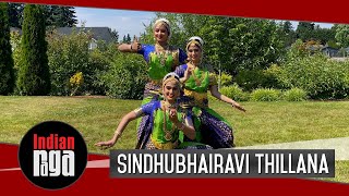 Sindhubhairavi Thillana  Bharatanatyam Dance [upl. by Terhune528]