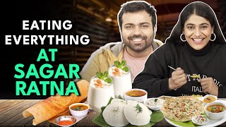 Eating Everything At SAGAR RATNA  The Urban Guide [upl. by Morell]