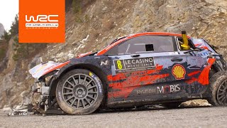 WRC  Rallye MonteCarlo 2020 Highlights Stages 14 [upl. by Breen]