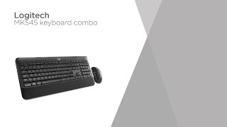 Logitech MK545 Wireless Keyboard amp Mouse Set  Product Overview  Currys PC World [upl. by Epillihp]