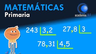 Cómo dividir números decimales [upl. by Baggott]