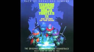 Teenage Mutant Ninja Turtles II The Secret of the Ooze OST  Awesome You Are My Hero [upl. by Cynthla168]