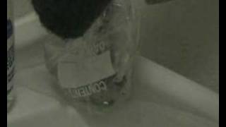 Removing limescale from taps with white vinegar [upl. by Pamella]