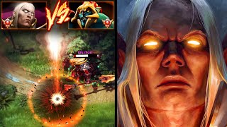 GRANDMASTER INVOKER vs GRANDMASTER HUSKAR MID  Dota 2 Invoker [upl. by Ethelbert]