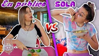 CHICAS EN PÚBLICO vs SOLAS  Lulu99 [upl. by Ahsimet]