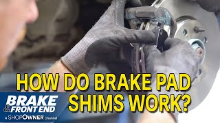 How Do Brake Pad Shims Work [upl. by Ennoira]