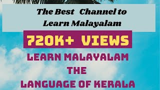 LEARN MALAYALAM LANGUAGEINTRO BASIC WORDS ampPHRASESENGLISH TUTORIAL [upl. by Ada]