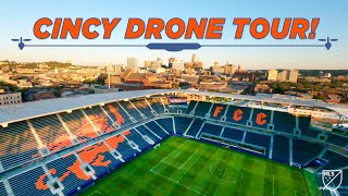 Epic FPV Drone Tour of FC Cincinnati’s New Stadium  Homecoming [upl. by Nuyh]