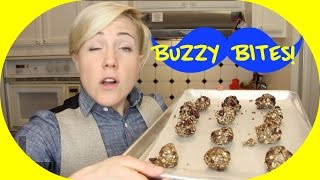 MY DRUNK KITCHEN No Bake Coffee Energy Bites [upl. by Anertal]