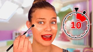 10 MINUTE MAKEUP CHALLENGE Oops [upl. by Yddur]